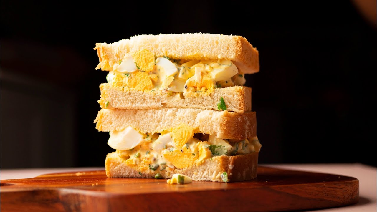 Video thumbnail for Egg salad sandwich