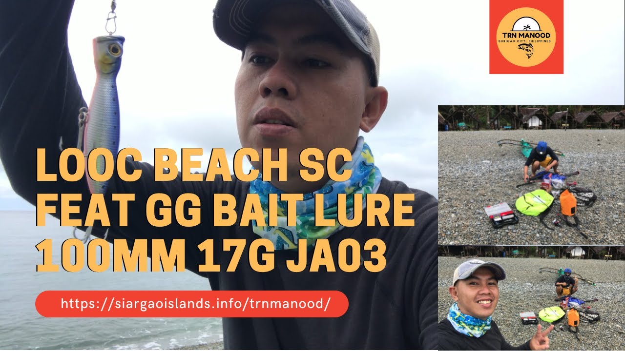 Video thumbnail for LOOC BEACH SC Featuring GoodCatch Gooseneck Bait Lure 100mm 17g JA03 Ep. 2  | Season 1