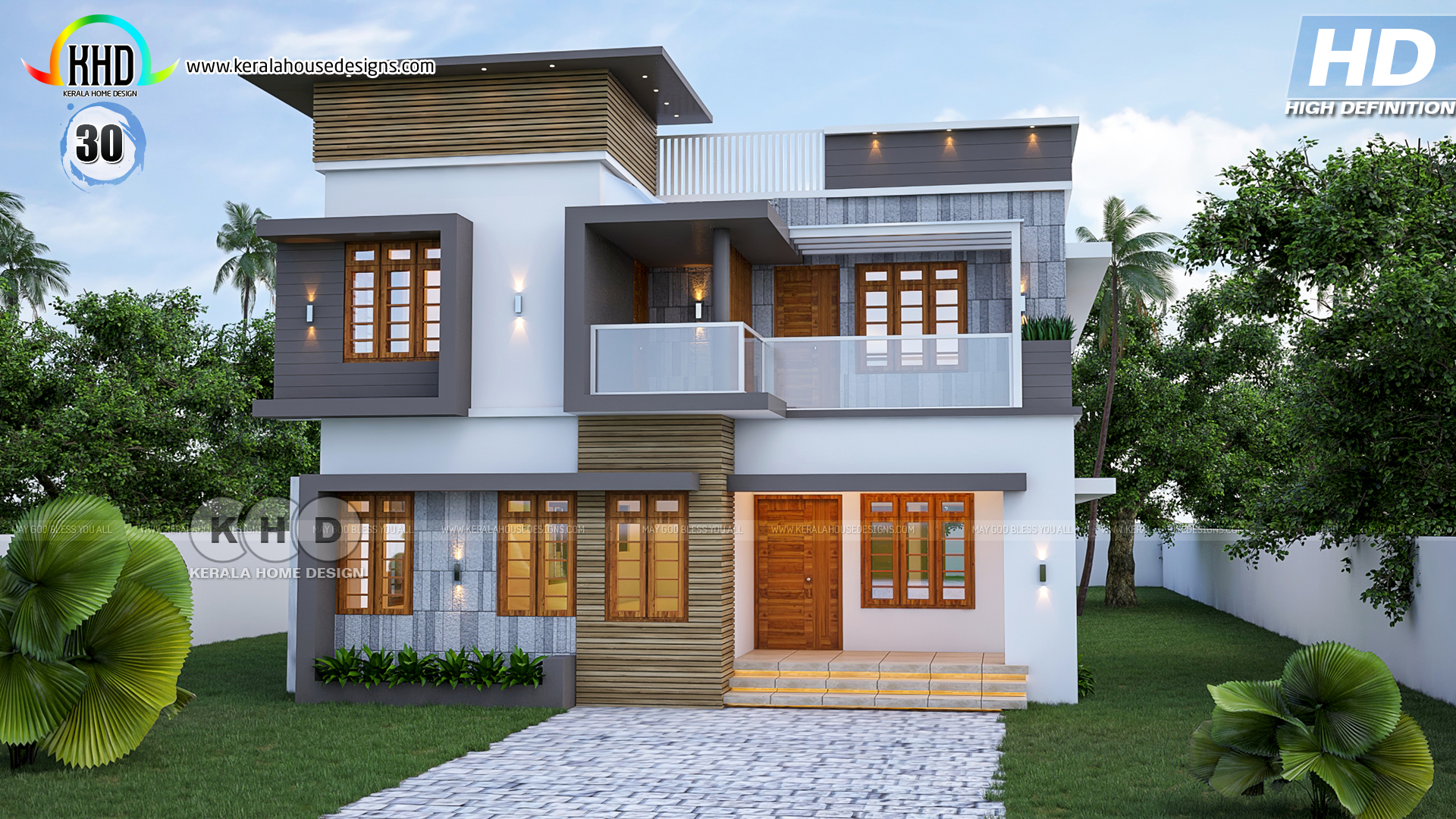Video thumbnail for Top 40 Kerala home designs of June 2022