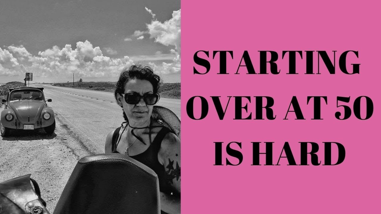 Video thumbnail for Starting Over at 50 is Hard AF!!!! How to start over at 50 with nothing-learning to have faith