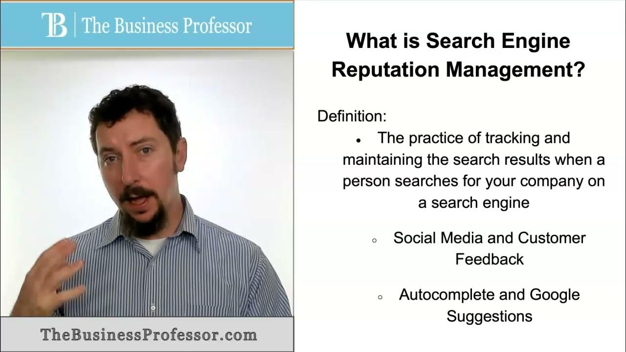 Video thumbnail for What is SERM - Marketing?