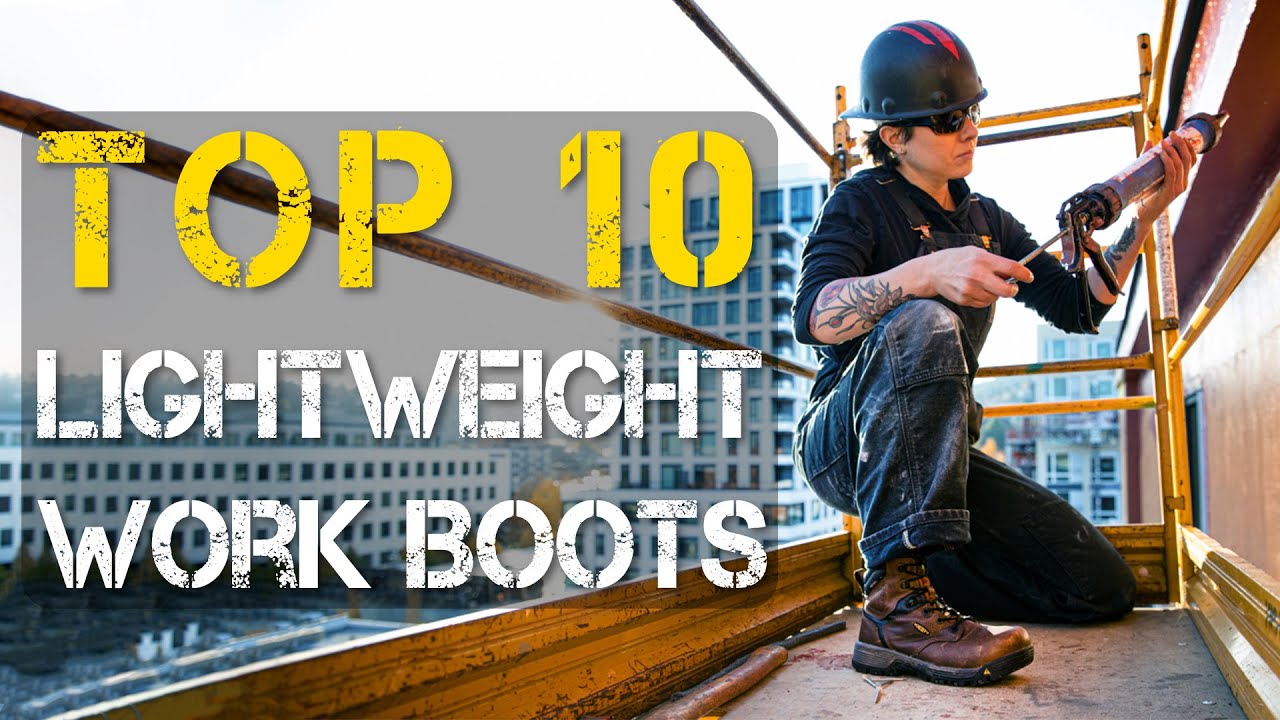 Video thumbnail for Top 10 Best Lightweight Work Boots