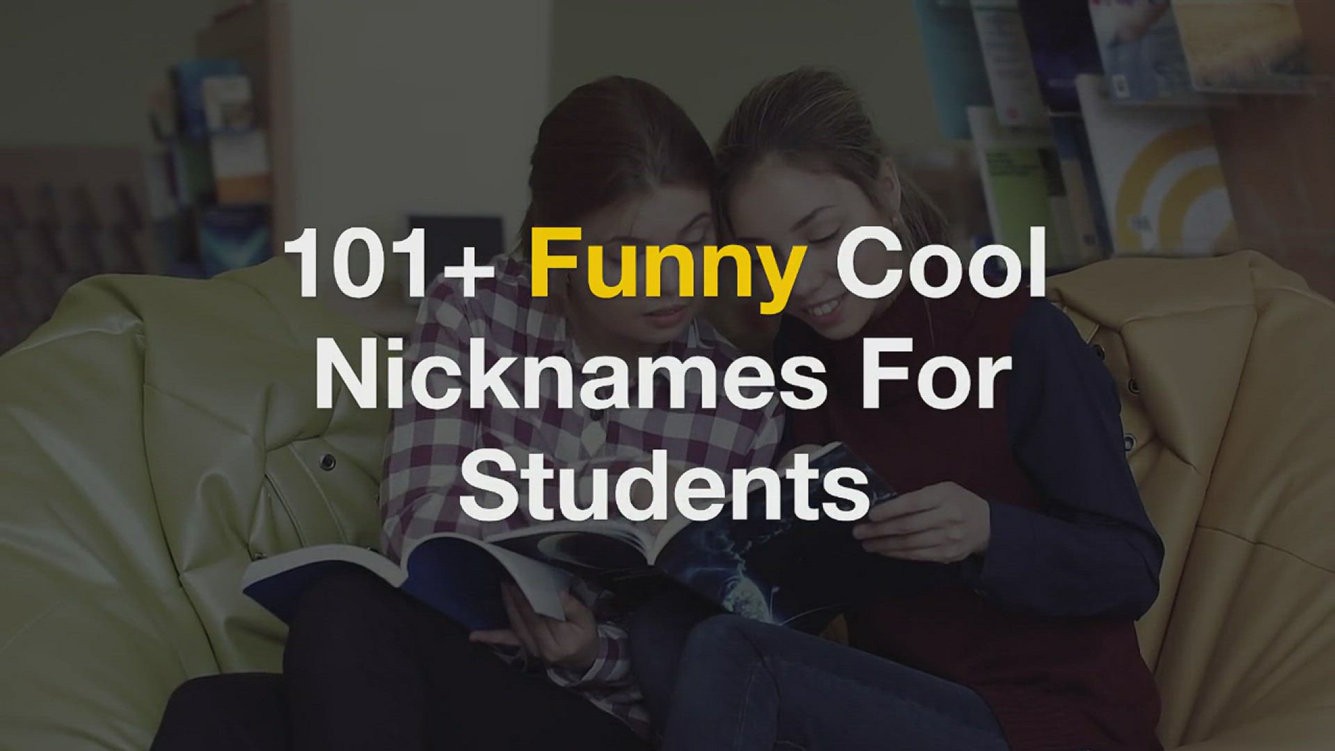 'Video thumbnail for Student Nicknames | 101+ Funny Cool Nicknames For Students'