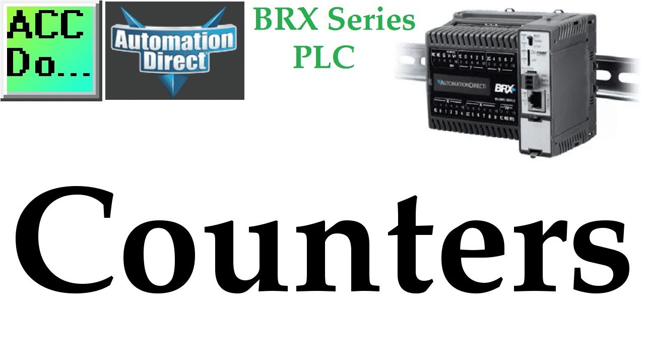 'Video thumbnail for BRX Do-More PLC Counters'