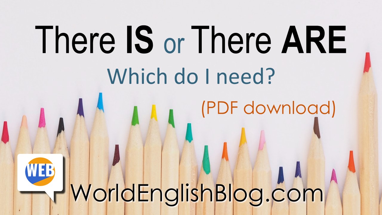 'Video thumbnail for There IS or There ARE – Easy to Understand Video'