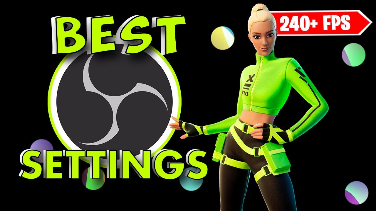 Video thumbnail for Best OBS Recording Settings For Fortnite 2021 Without FPS DROPS!