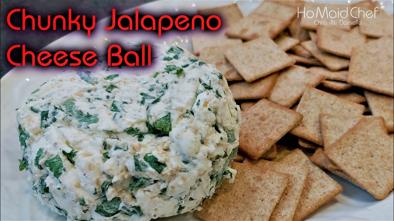 Video thumbnail for Chunky Jalapeno Cheese Ball | Dining In With Danielle