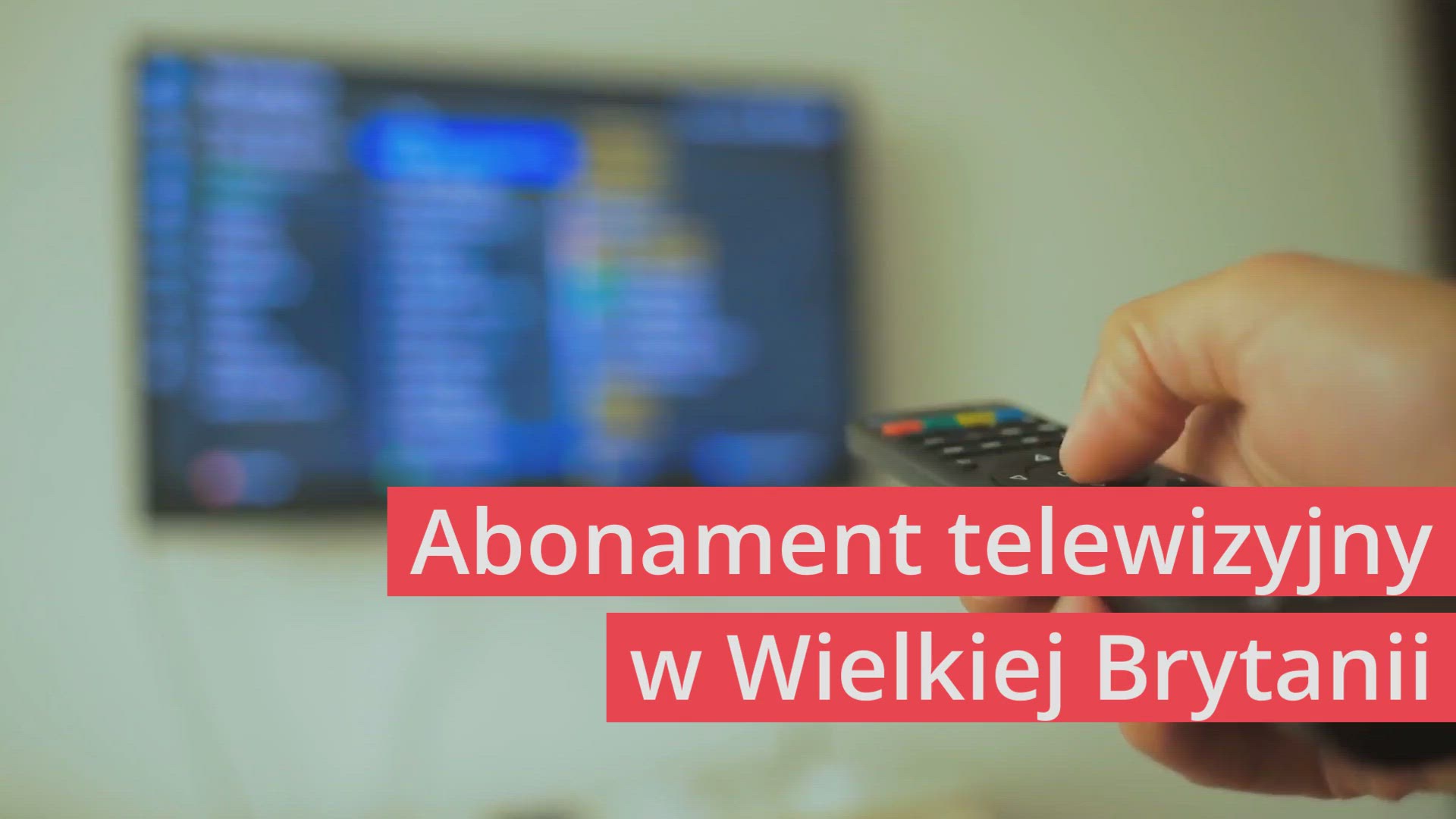 'Video thumbnail for Abonament TV w Wielkiej Brytanii'