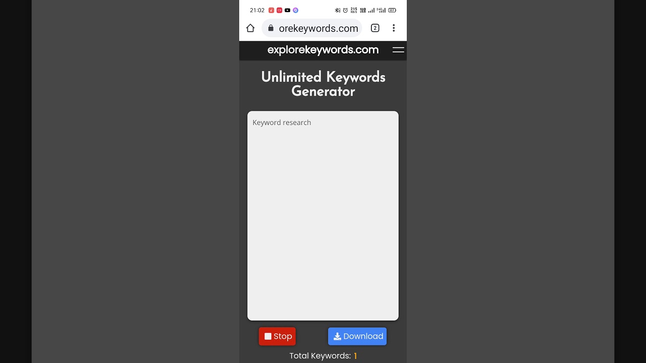 Video thumbnail for Unlimited Keywords Generator