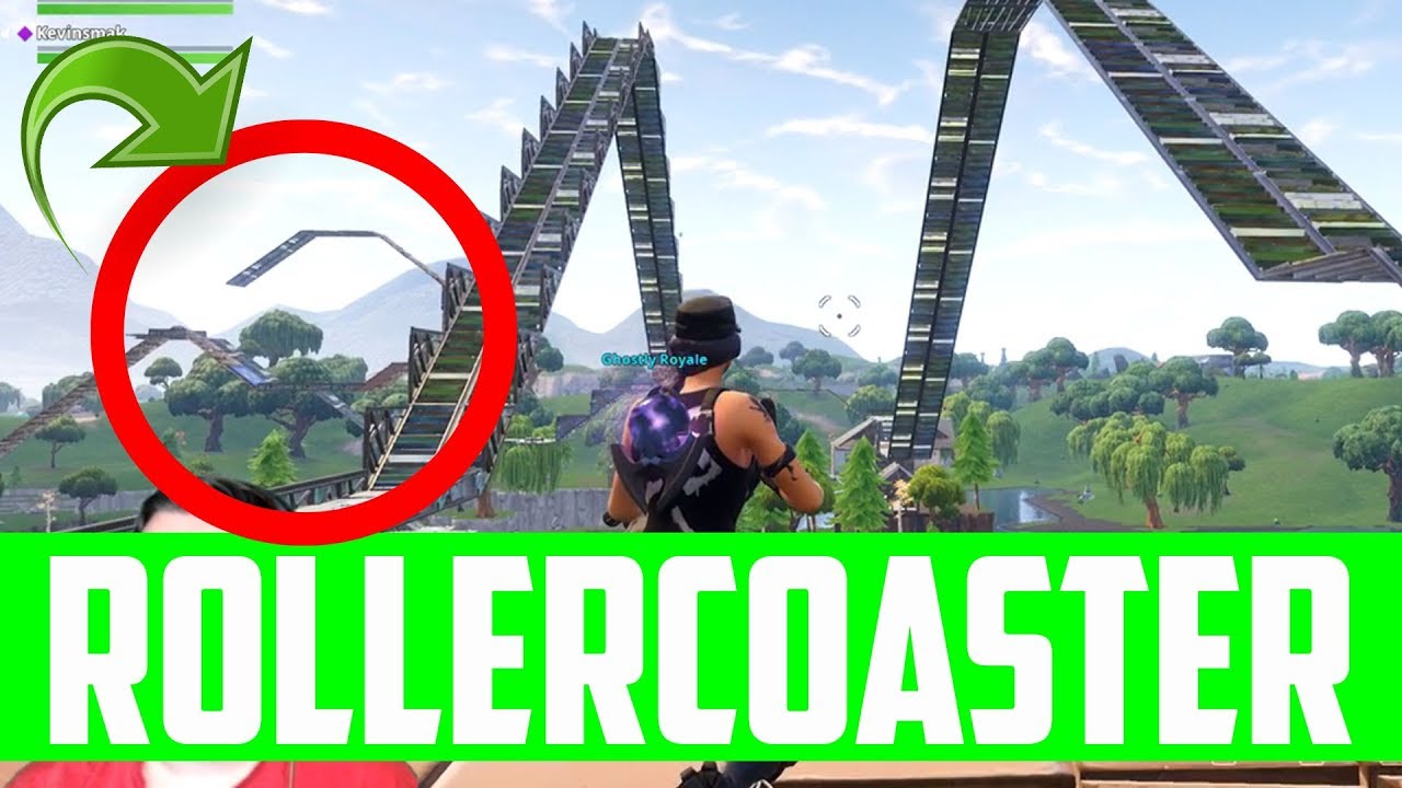 Video thumbnail for Fortnite Playground Builds - Rollercoaster LOOP Challenge