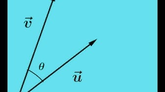 'Video thumbnail for Use Dot Product to Find the Angle between Two 3D vectors'