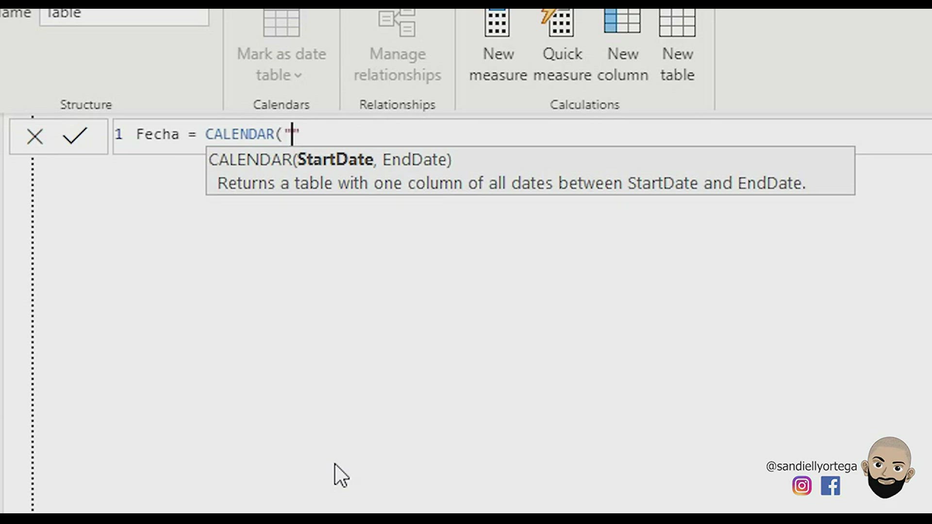 'Video thumbnail for ¿Cómo Crear Una Tabla de Fechas En Power BI ?'