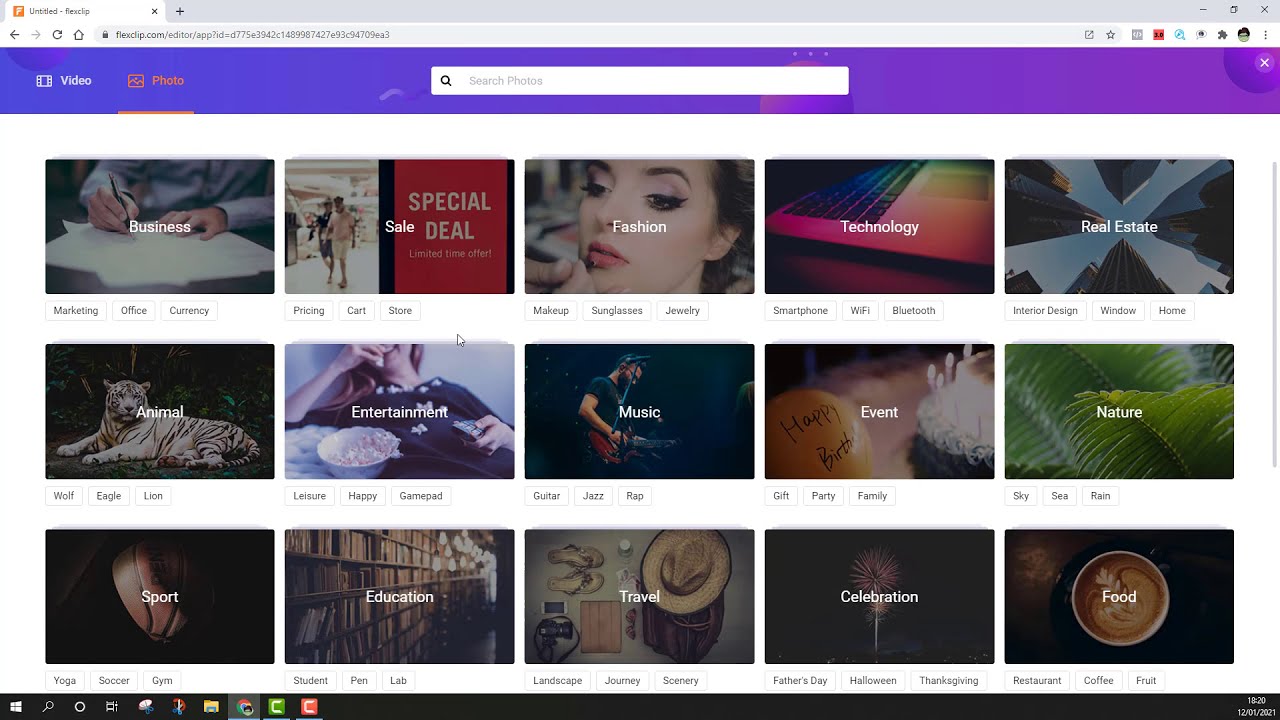 Video thumbnail for FlexClip: Creazione e modifica di video online