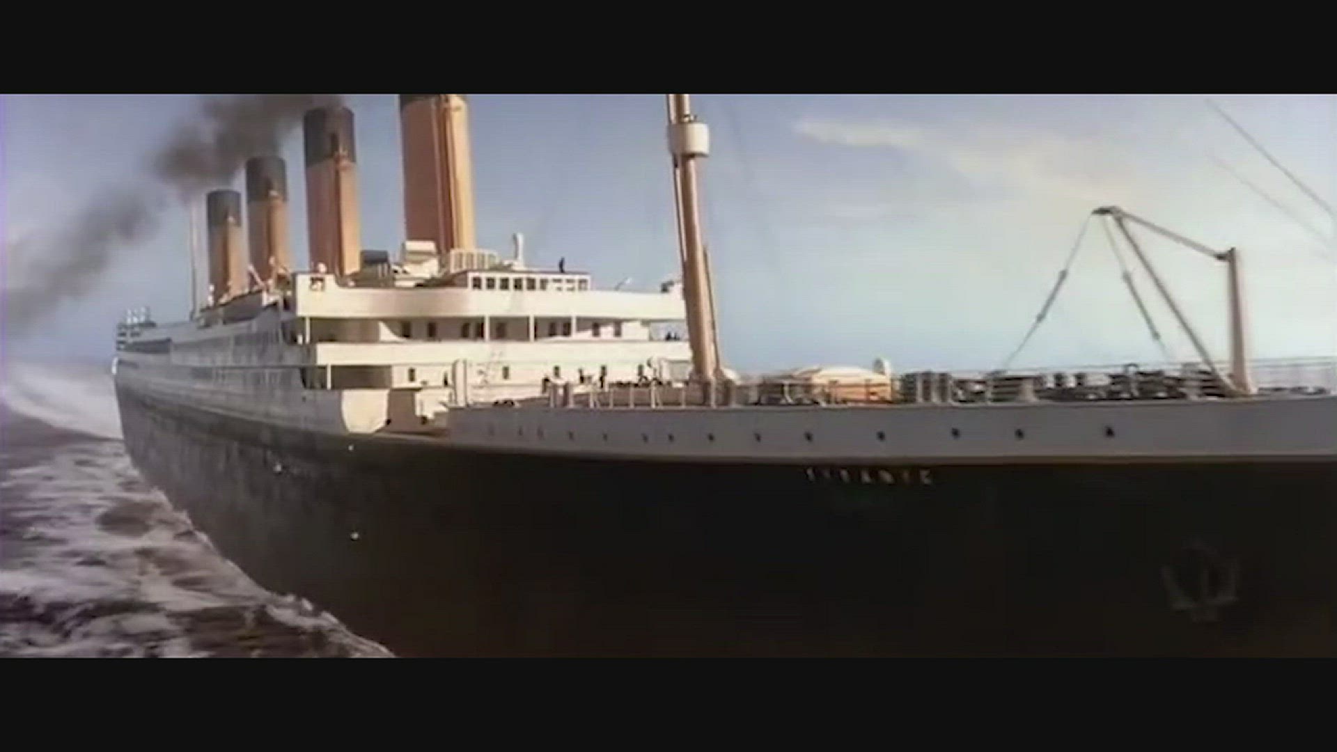 'Video thumbnail for Titanic at Sea'