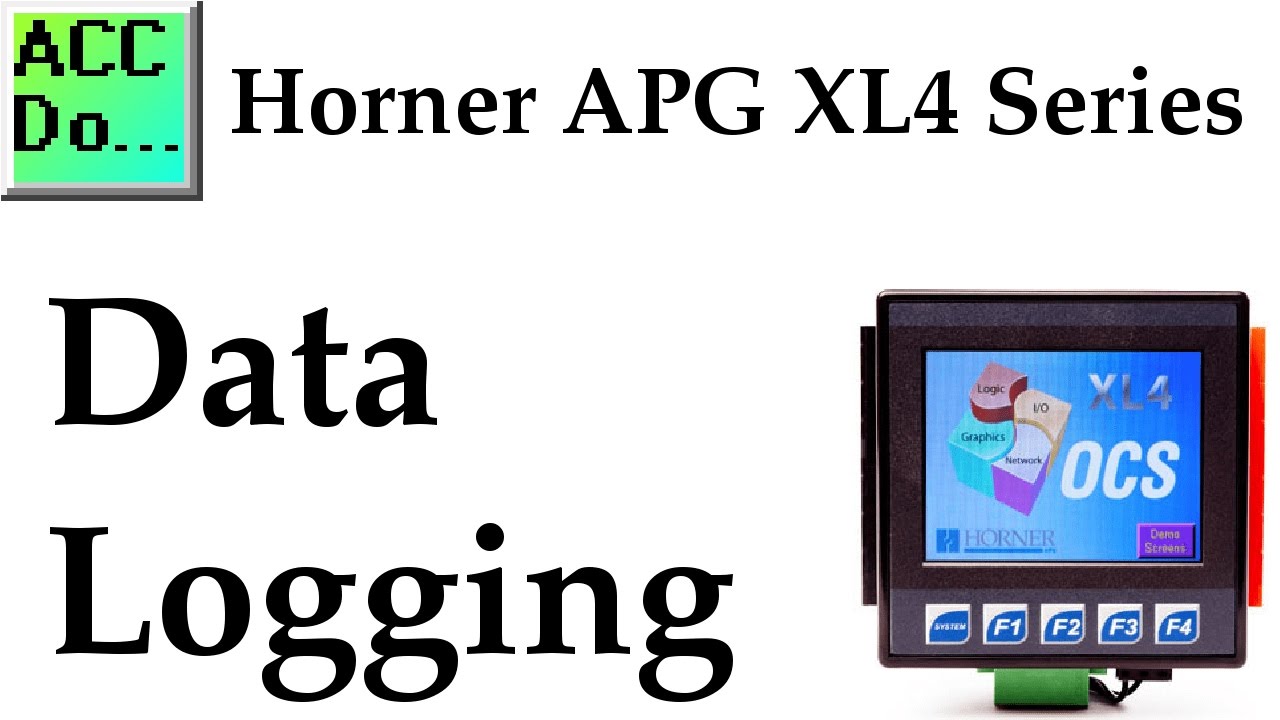 'Video thumbnail for Horner XL4 Data Logging - All In One Controller'