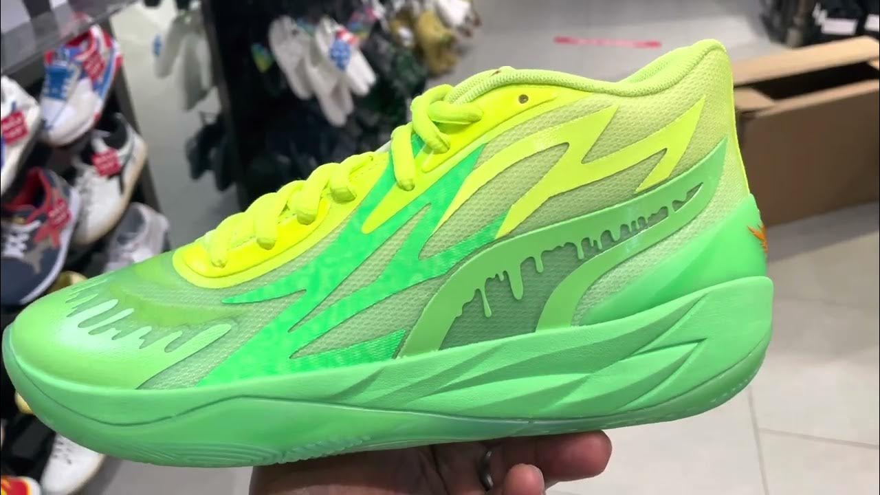 Video thumbnail for Bringing the Fun and Funk: Lamelo Ball x Puma MB.02 Slime Sneaker