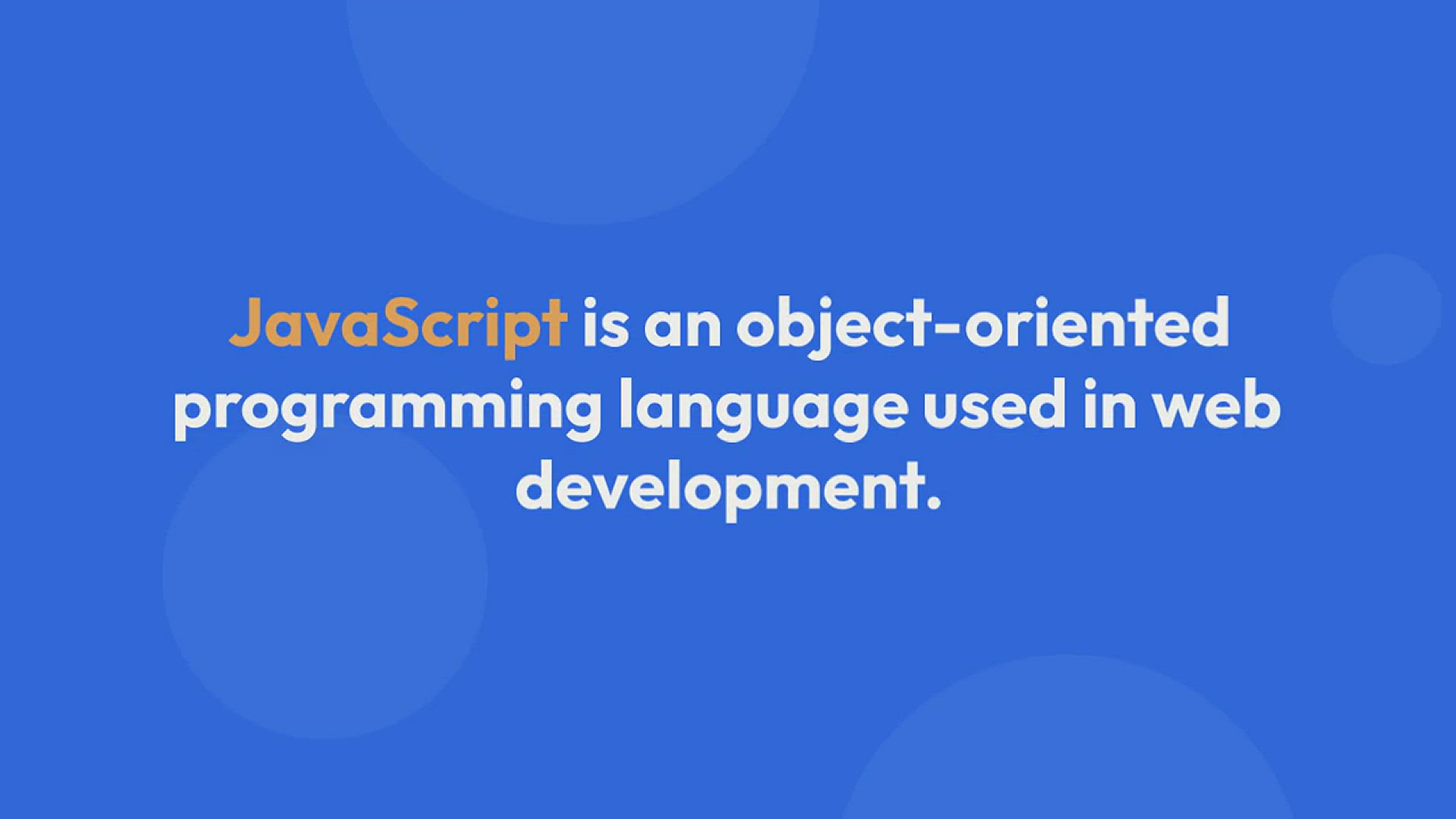'Video thumbnail for What is JavaScript? How to Learn JavaScript Fast?'