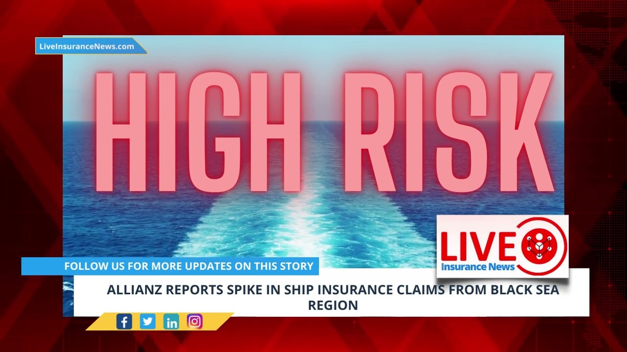 'Video thumbnail for Spanish - ALLIANZ REPORTS SPIKE IN SHIP INSURANCE CLAIMS FROM BLACK SEA REGION'