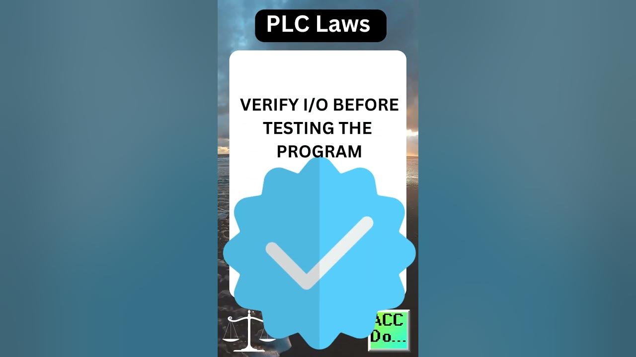 'Video thumbnail for PLC Laws #3 - DURING STARTUP'