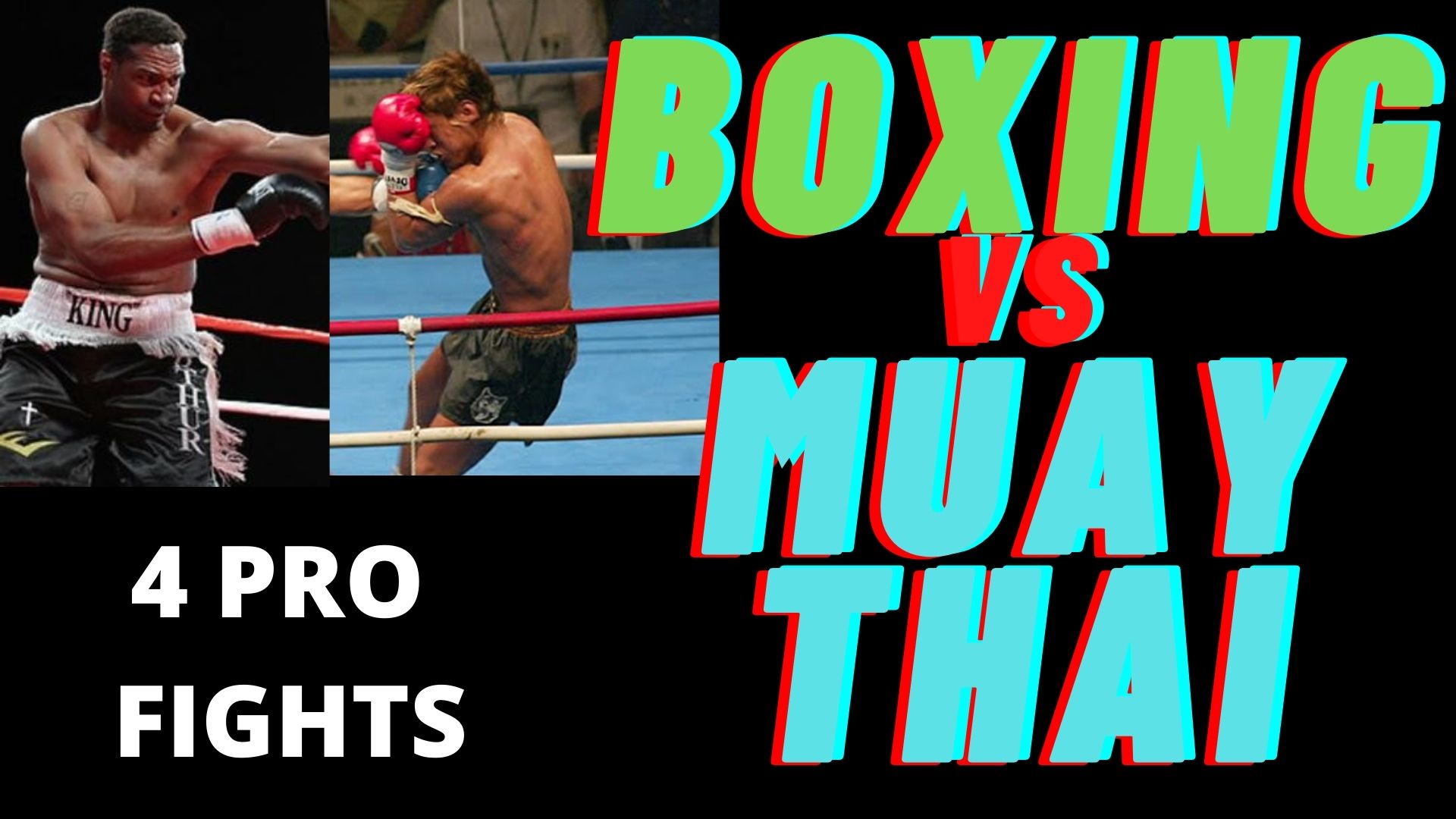 Video thumbnail for Boxing vs Muay Thai