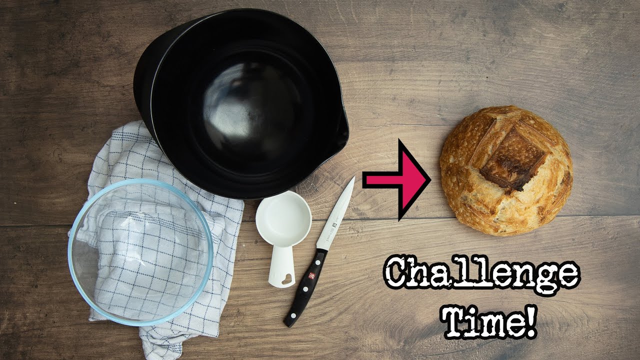 Video thumbnail for Making artisan sourdough bread with common kitchen tools? | Foodgeek Baking