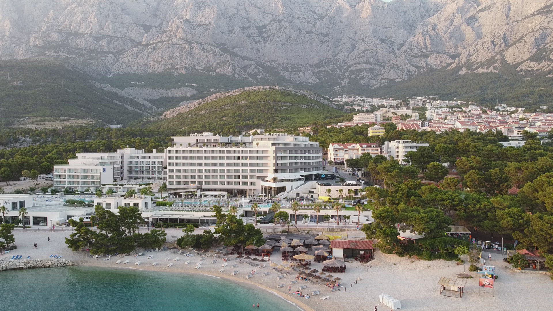 Video thumbnail for Makarska Riviera Luxury Beach Front Hotel