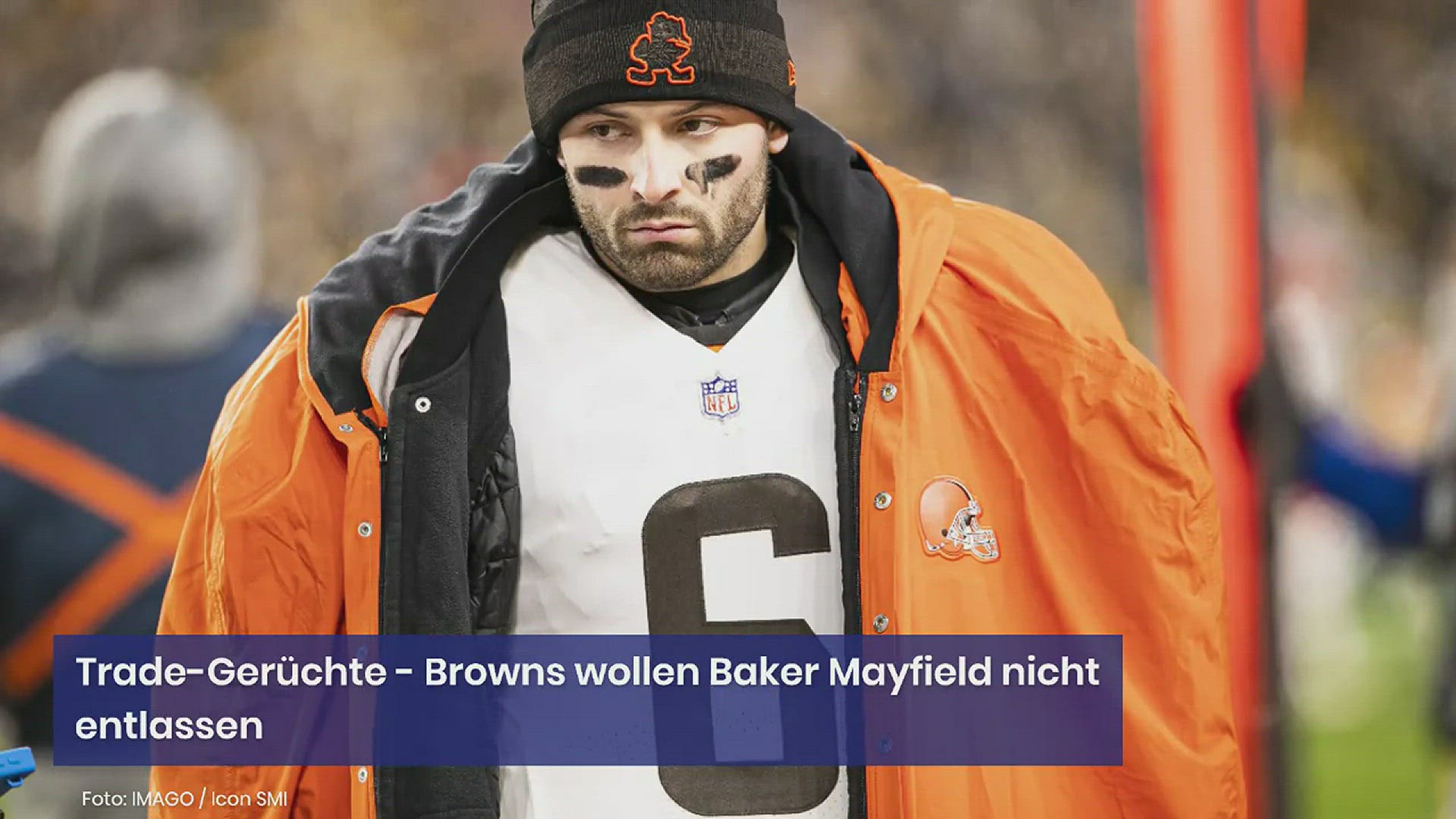 'Video thumbnail for Trade-Gerüchte - Browns wollen Baker Mayfield nicht entlassen'