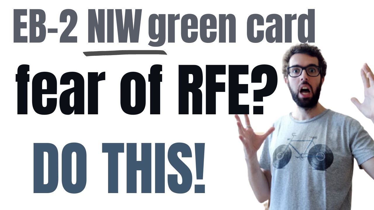 Video thumbnail for ⚠️ Got an RFE? It's not the end of your green card application!