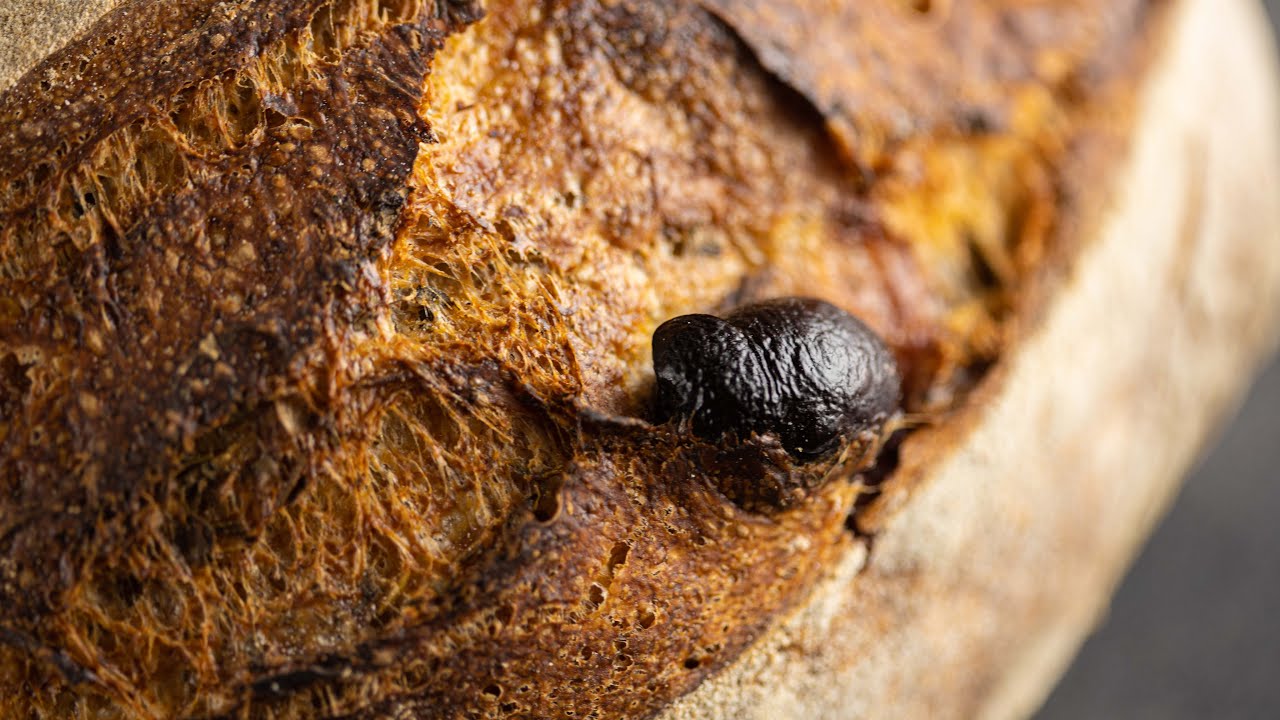 Video thumbnail for Sourdough Olive Bread | Recipe Olive Bread With Starter | Foodgeek