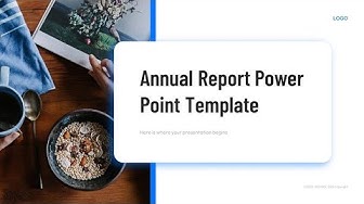 'Video thumbnail for Annual Report PowerPoint Template and Google Slides Theme'