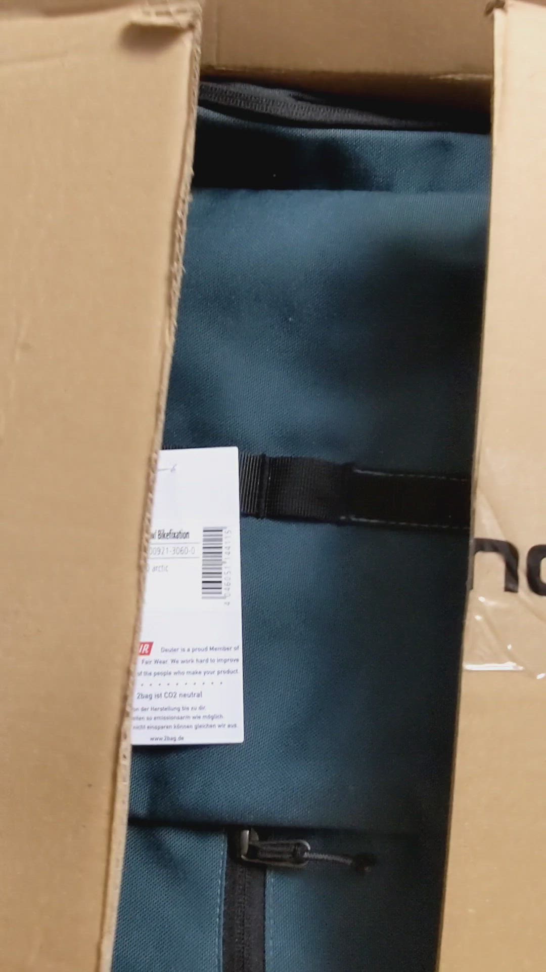 Video thumbnail for 2Bag-Fahrradrucksack zum Test eingetroffen!