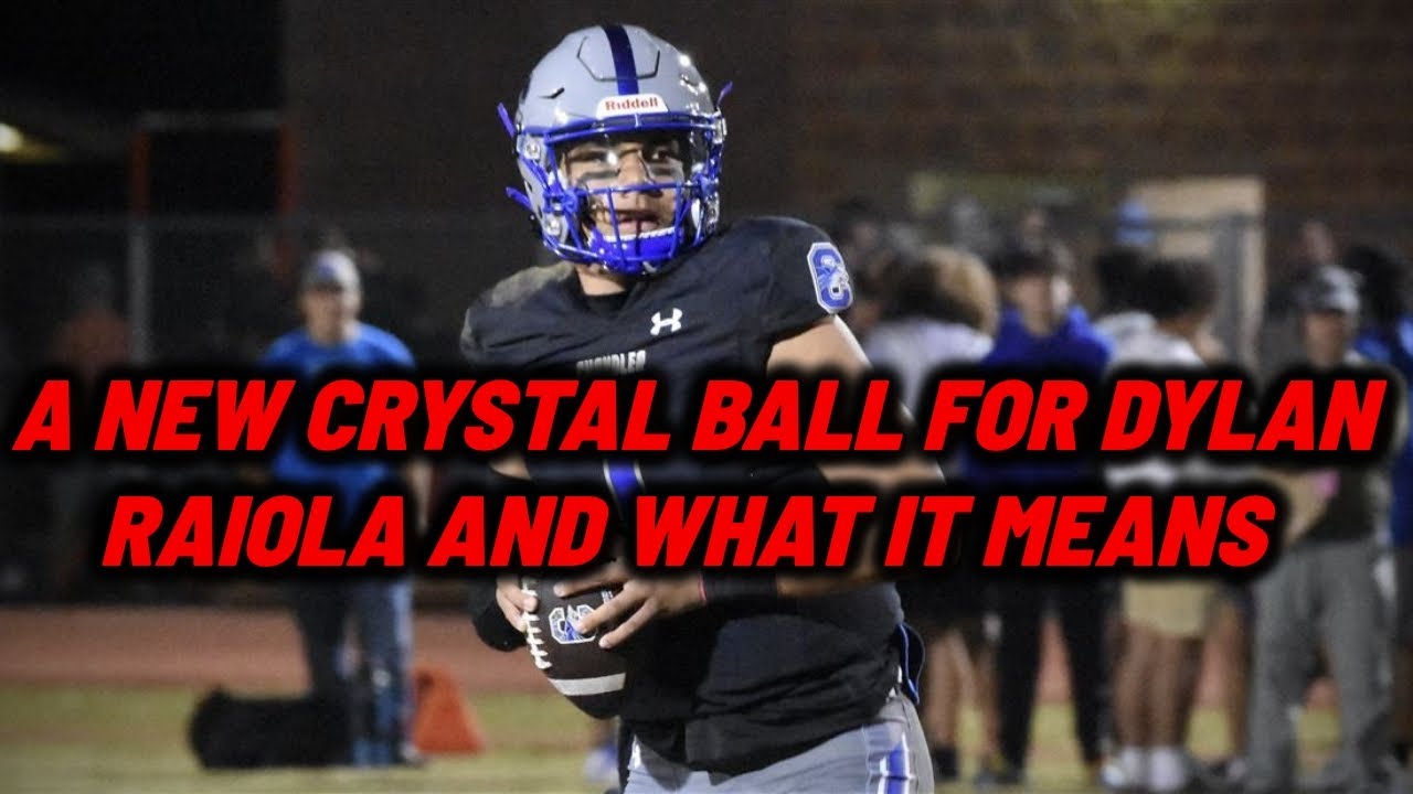 Video thumbnail for Reacting to Dylan Raiola Crystal Ball for Nebraska Football