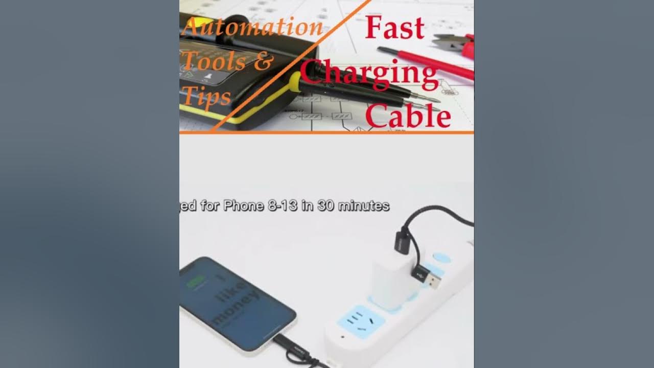 'Video thumbnail for Automation Tools - Fast Charging Cable'