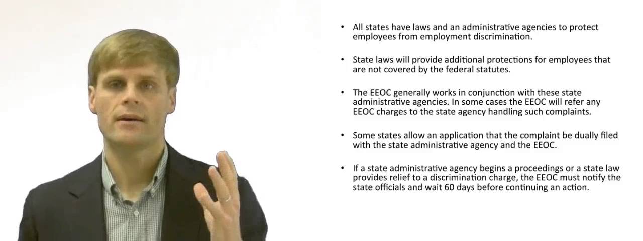 'Video thumbnail for Role of State Government in Employment Discrimination'