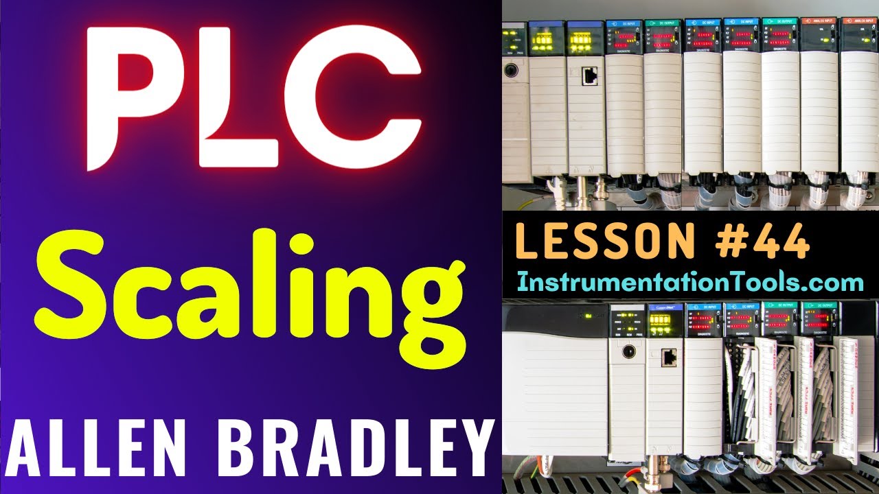 'Video thumbnail for PLC Training 44 - Scaling | Scale with Parameters (SCP) Instruction'