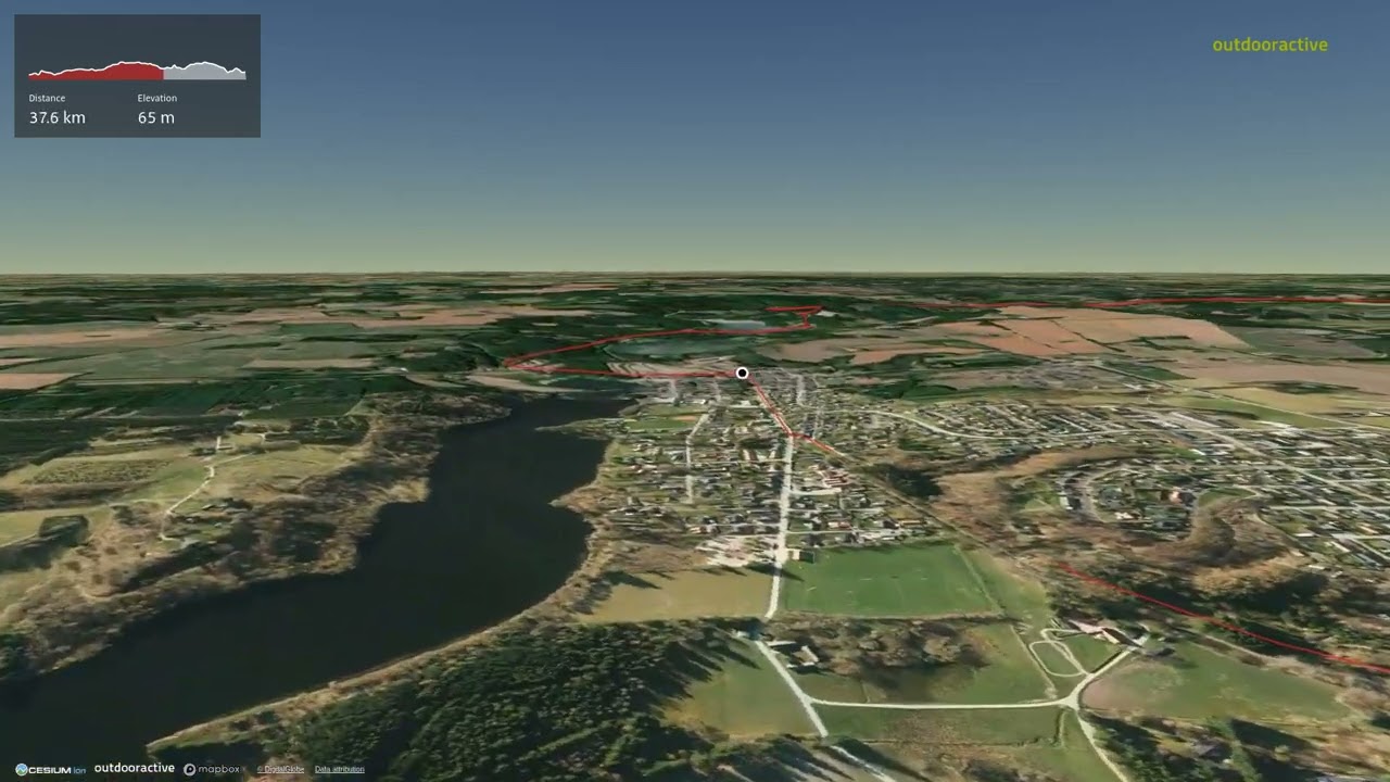 'Video thumbnail for Bryrupbanestien: Naturstien fra Horsens - Silkeborg på cykel'