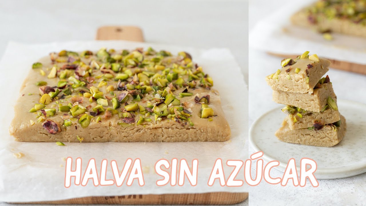 Video thumbnail for COMO HACER HALVA CASERO SIN AZÚCAR - Receta turca ( "MANTECOL" DE SÉSAMO) VERSION SALUDABLE