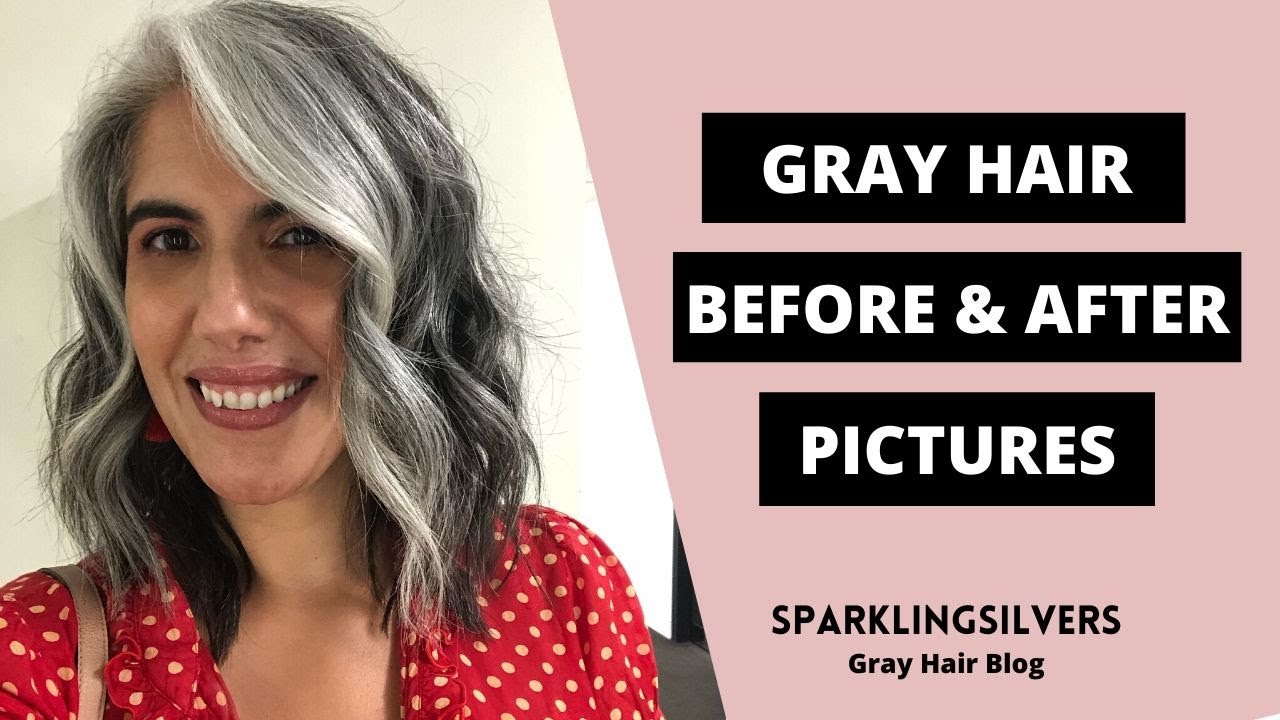 'Video thumbnail for GOING GRAY BEFORE AND AFTER PICTURES'