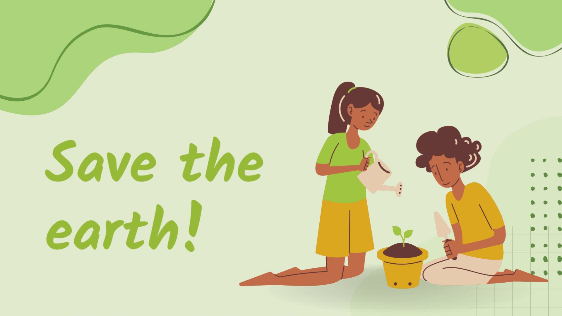 Video thumbnail for Save The Earth Animated