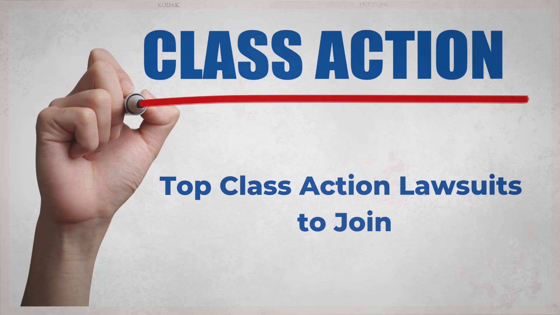 Video thumbnail for Top Class Action Lawsuits to Join in 2022