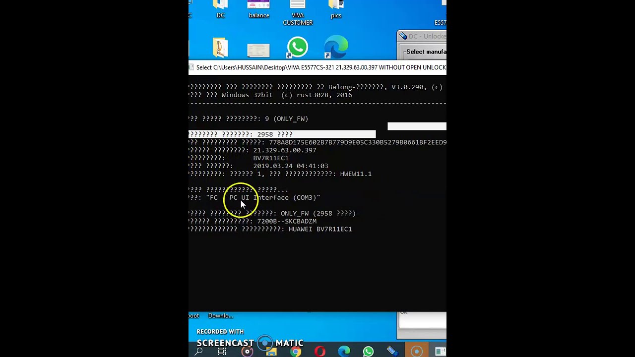 Video thumbnail for Unlocking of Viva Kuwait Huawei E5577 Router