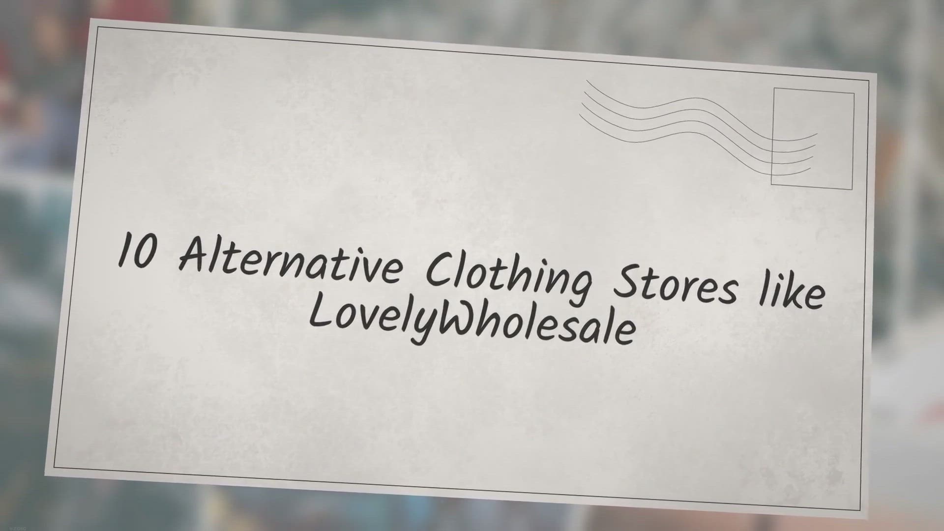 Video thumbnail for 10 Alternative Clothing Stores like LovelyWholesale