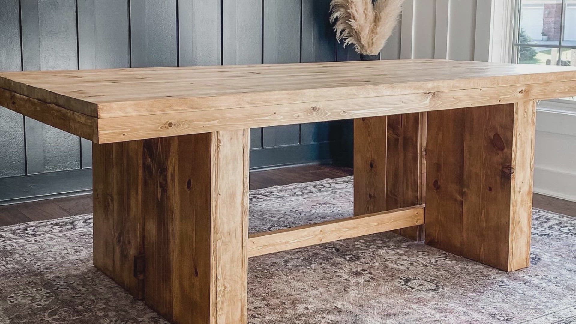 Video thumbnail for How to Build a Modern Dining Table-Inspired by West Elm