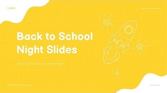 'Video thumbnail for Back to School Night Presentation Template for PowerPoint and GoogleSlides'