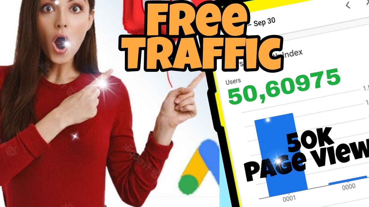 Video thumbnail for Free Website Traffic Generator 2022 |50k Page Views  Increase | Adsense Approval |10khits