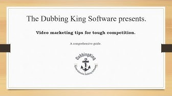 'Video thumbnail for Video Marketing Tips For Tough Competition (Case Study)'