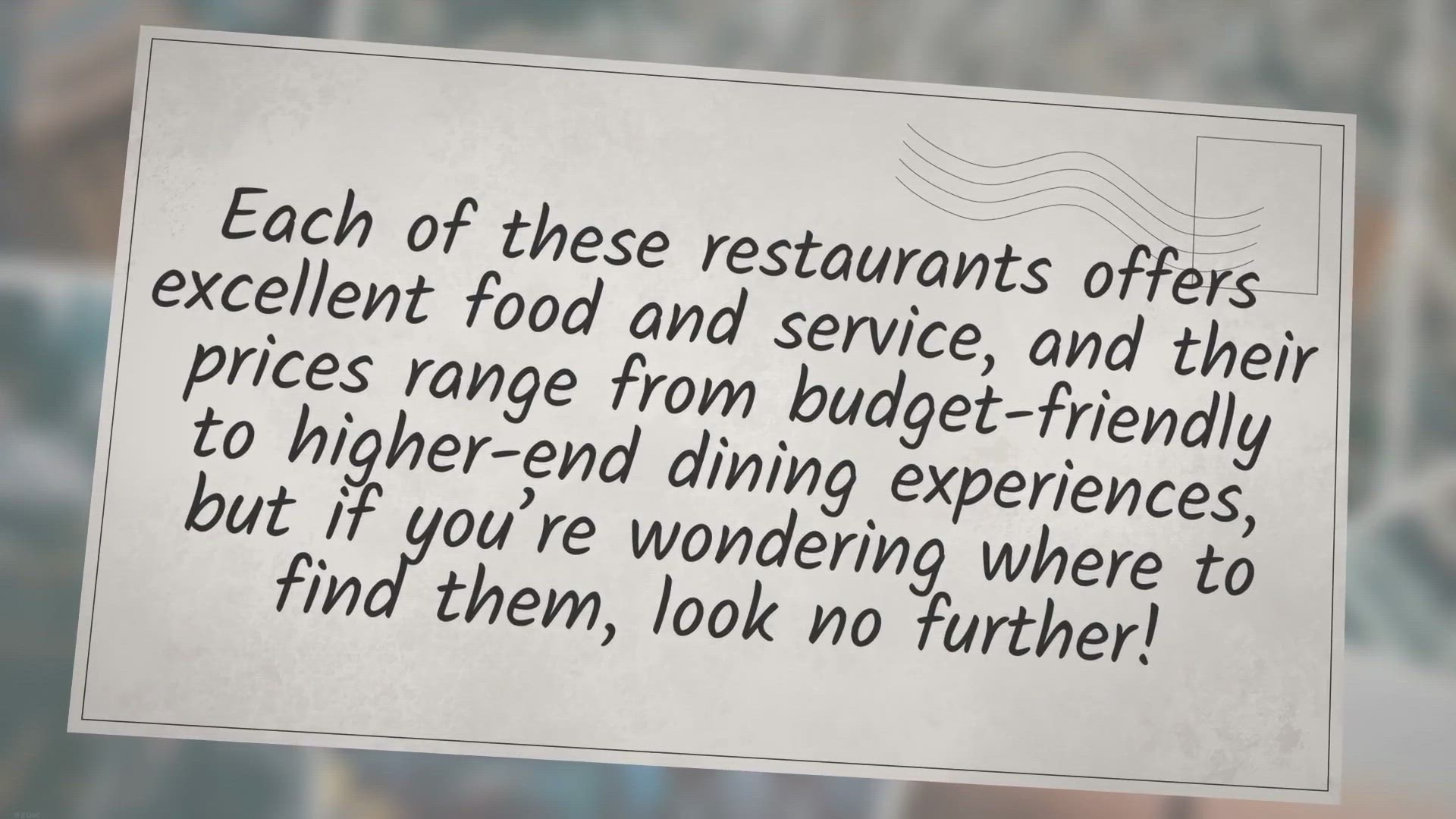 Video thumbnail for The 10 Best Restaurants in Charleston West Virginia