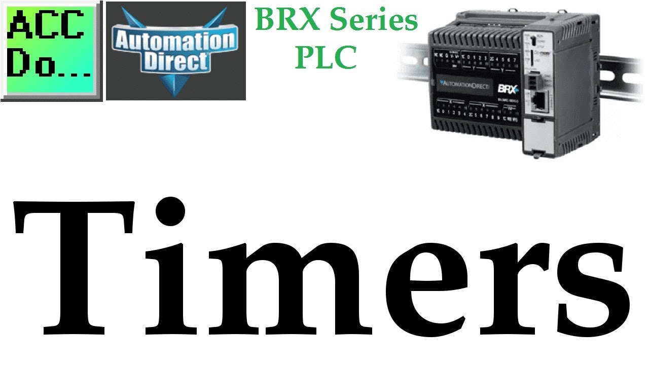 'Video thumbnail for BRX Do-More PLC Timers'