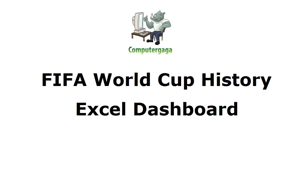 Video thumbnail for FIFA World Cup History Excel Dashboard