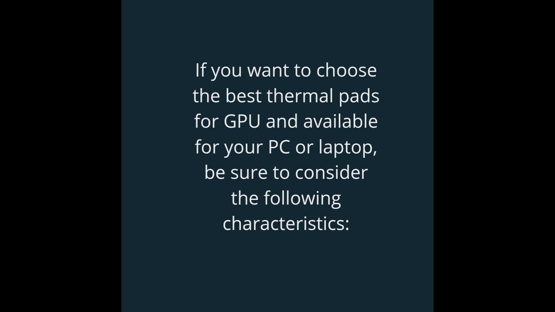 Video thumbnail for How To Choose Thermal Pad for GPU